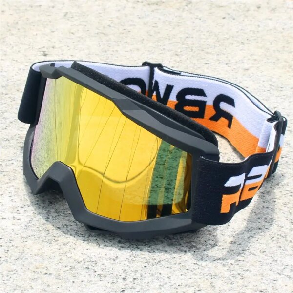 Nuevas gafas de sol de motocicleta para hombres, gafas protectoras de seguridad para Motocross MX, gafas para casco de visión nocturna, gafas de conducción vintage sagan