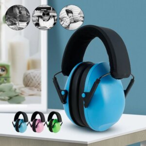 Auriculares con cancelación de ruido, protectores auditivos para niños, protectores auditivos ajustables con cancelación de ruido para niños, protectores auditivos para adolescentes jóvenes
