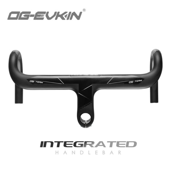 Manillar integrado de carbono OG-EVKIN HB-1300 OD2 28,6/31,8mm manillares para bicicletas de carreras de carretera manillar piezas de bicicleta