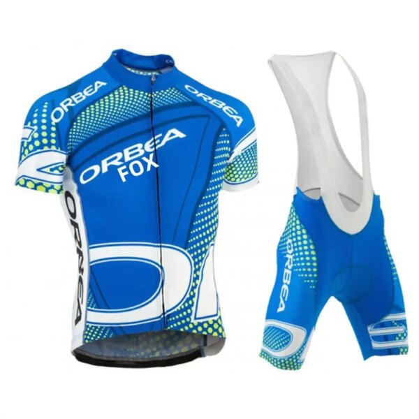 ORBEAFOX-Conjunto de Jersey de Ciclismo de manga corta para hombre, Ropa transpirable de verano para Ciclismo de montaña, Maillot, Kit de uniforme de Ciclismo