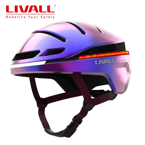 LIVALL-casco de ciclismo Original para hombre y mujer, casco inteligente para bicicleta de montaña, scooter Eléctrico con luz de alerta SOS automática