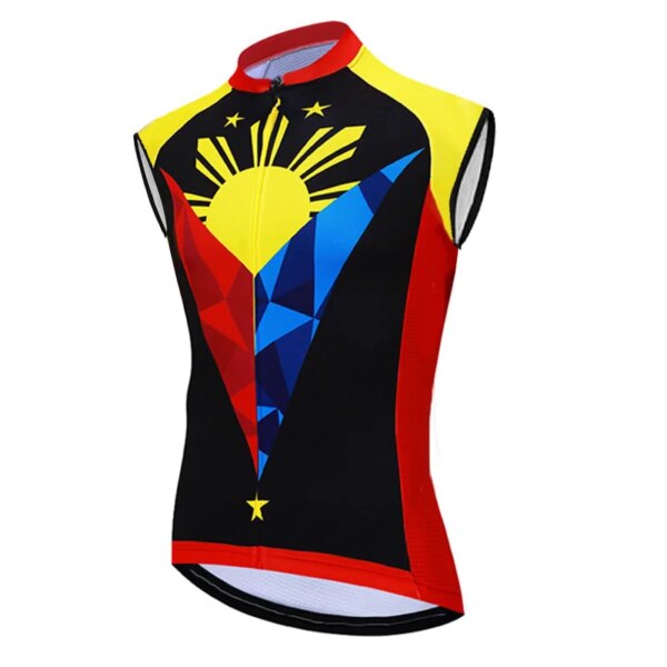 Chaleco de verano al aire libre para ciclismo, Top de manga para bicicleta de carretera, ropa de ciclismo de montaña, suéter de Motocross, camiseta, chaleco de carreras, chaqueta deportiva