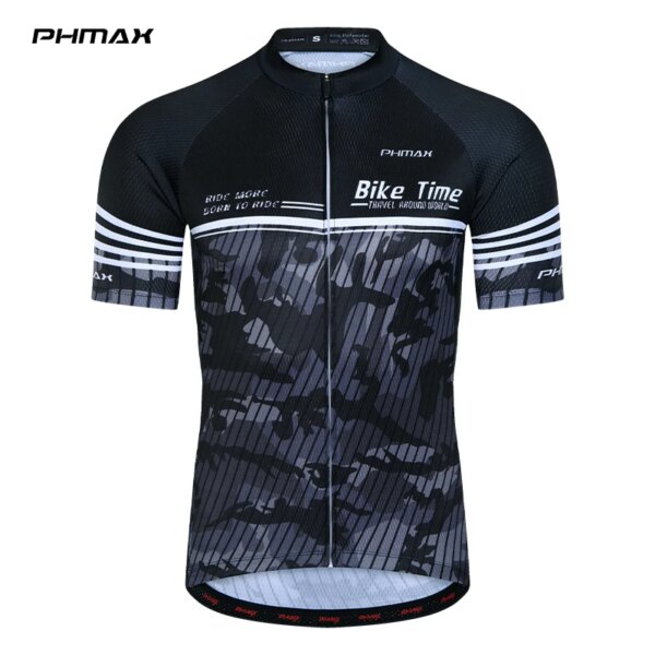 PHMAX-camisetas de ciclismo para hombre, transpirables, de verano, mangas cortas para bicicleta, ropa de ciclismo, ropa de ciclismo de montaña