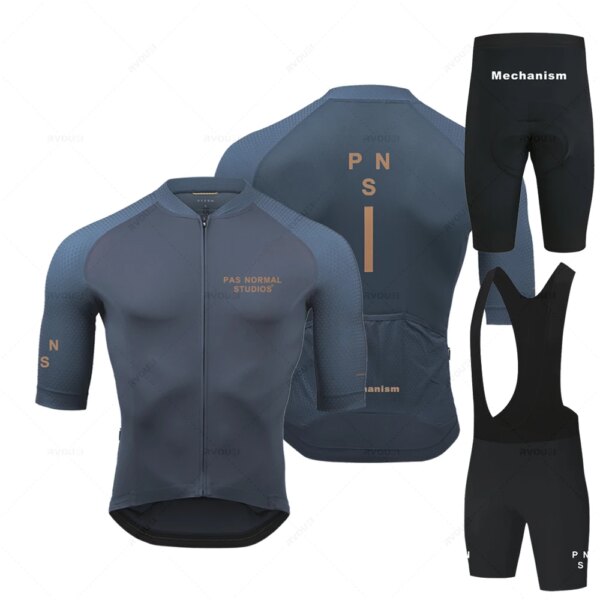 Pns 2023 Conjunto De Jersey para bicicleta De carretera, Ropa De Ciclismo para Hombre, Ropa De equipo De verano MTB Pas, uniforme De manga corta, Ropa De Ciclismo para Hombre