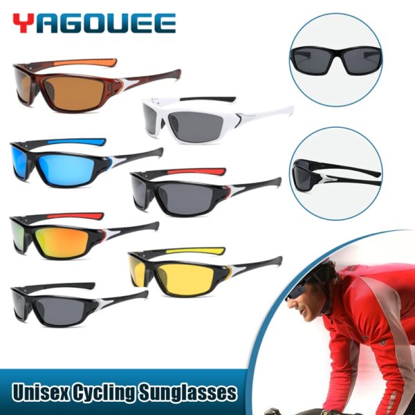 Gafas de sol polarizadas para ciclismo para hombre y mujer, gafas de sol para conducir, para deportes al aire libre, para acampar, senderismo y conducir