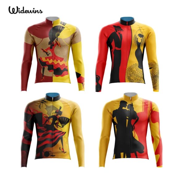 Pro Team-Camiseta de ciclismo de verano para hombre, camiseta de manga larga para ciclismo, ropa deportiva para bicicleta de montaña