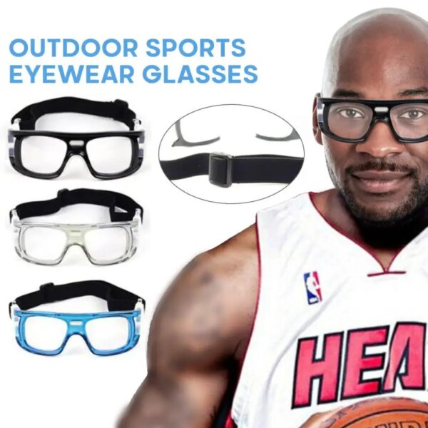 Gafas protectoras profesionales para baloncesto, gafas protectoras para fútbol, ​​gafas protectoras de cristal para ojos, gafas de seguridad deportivas