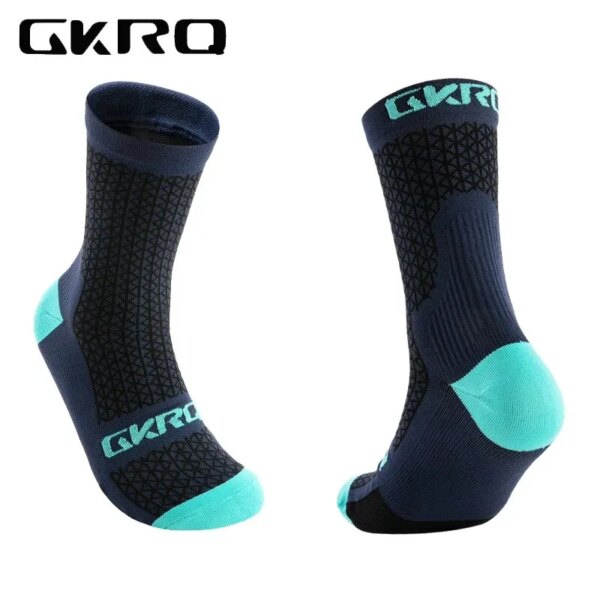 Calcetines de ciclismo profesionales para hombre y mujer, medias transpirables para bicicleta de carretera, deportes al aire libre, carreras deporte, alta calidad