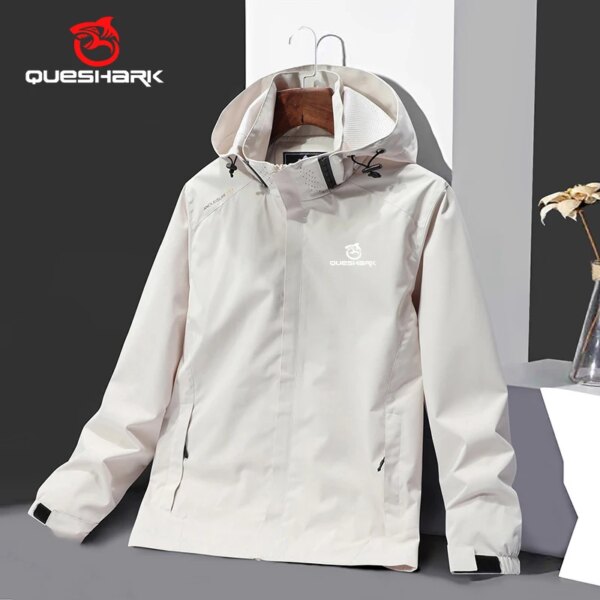 QUESHARK mujeres a prueba de viento impermeable Softshell ciclismo chaqueta MTB bicicleta de carretera primavera otoño rompevientos bicicleta abrigo Jersey