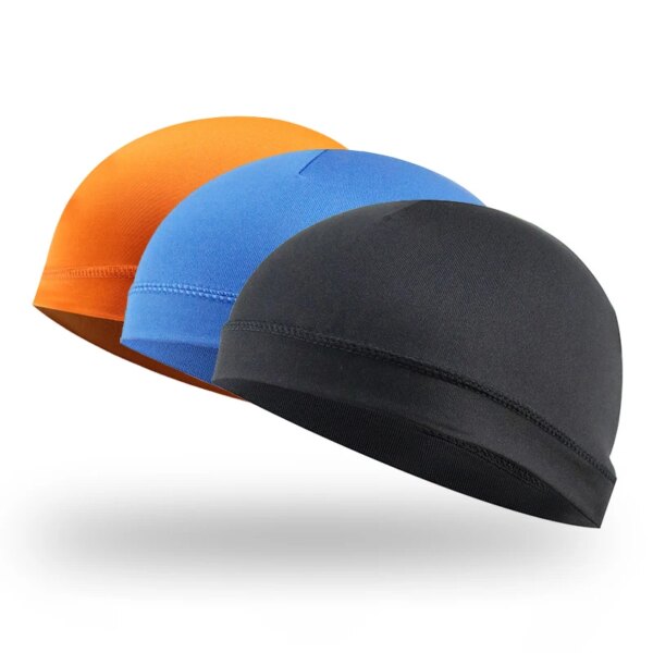 Gorra de ciclismo de secado rápido, casco Anti-UV, gorro interior para motocicleta, bicicleta de montaña, bicicleta de carretera, sombrero de conducción al aire libre transpirable, gorras Unisex