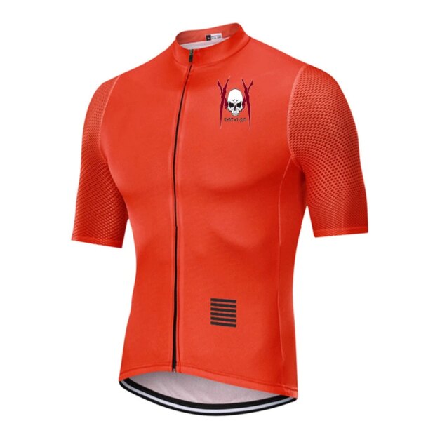 RAUDAX GCN nueva camiseta de ciclismo transpirable con calavera para bicicleta de montaña, Cross Country, motocicleta, carrera, ciclismo, ropa deportiva para baloncesto para hombre