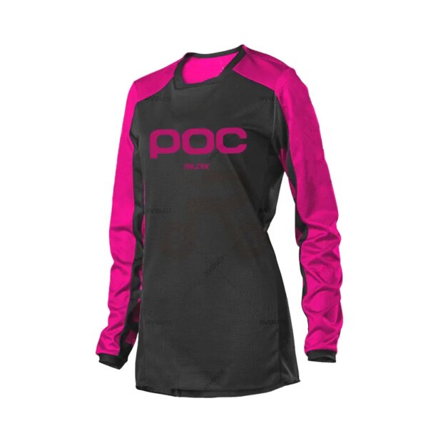 RAUDAX POC camiseta de Motocross Mtb Downhill Jeresy Ciclismo bicicleta de montaña Maillot Ciclismo Hombre Jersey de secado rápido mujer Jerseys