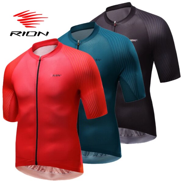 RION MTB hombre ciclismo Jersey Maillot camisa Motocross Jumper Enduro bicicleta ropa camiseta bicicleta de montaña ropa Tricots Roadbike