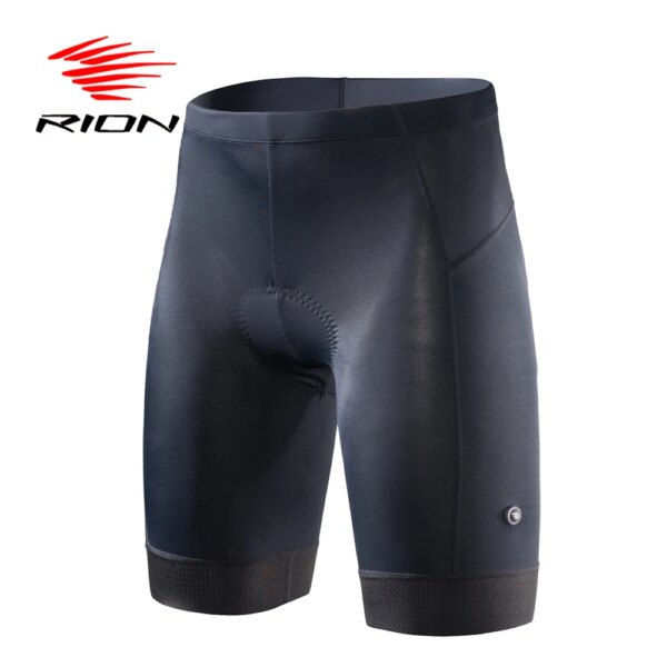 RION-pantalones cortos de Ciclismo para hombre, Shorts acolchados para bicicleta de montaña o de carretera, Bermudas de Licra, reflectantes