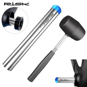 Herramientas de desmontaje de auriculares de bicicleta RISK para BB86 PF30 BB92 soporte inferior para bicicleta copa de eje de presión manivela instalar herramientas de reparación