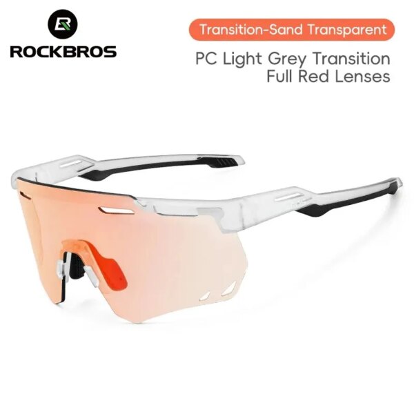 ROCKBROS gafas de ciclismo MTB bicicleta de carretera gafas de conducción gafas de Golf protección deportes UV400 gafas de sol polarizadas/fotocromáticas