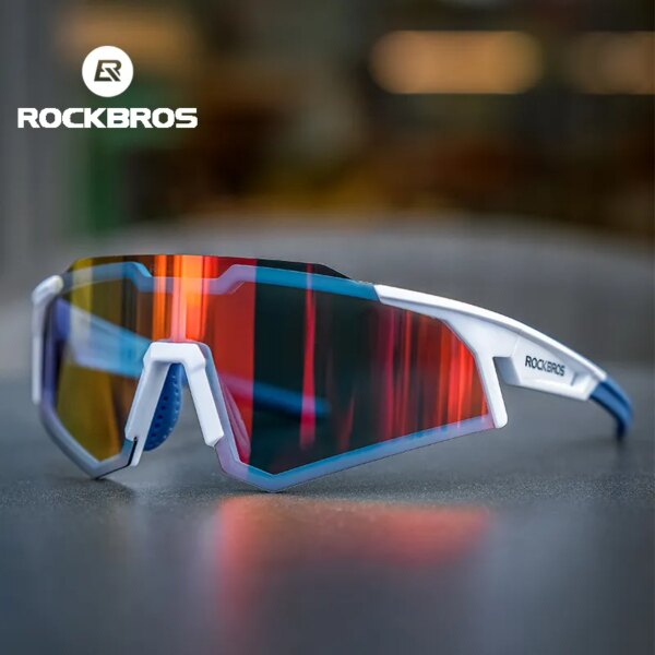 ROCKBROS gafas de ciclismo protección UV400 gafas de sol para bicicleta lentes fotocromáticas polarizadas gafas MTB gafas para bicicleta de carretera