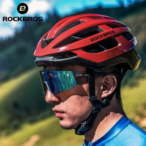 ROCKBROS-casco de bicicleta ultraligero para hombre y mujer, moldeado integralmente, ventilación transpirable, casco de bicicleta de seguridad deportiva