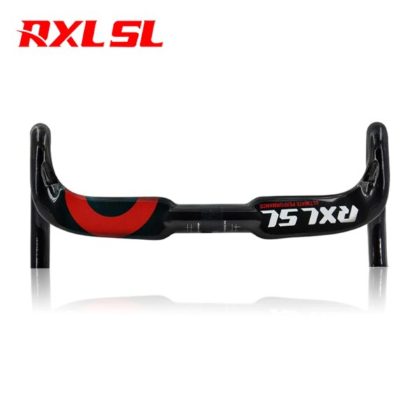 Manillar de bicicleta de carretera RXL SL, barra de bicicleta de carreras de carbono de 31,8mm, manillar aerodinámico de enrutamiento interno 400/420/440 para bicicleta de carretera