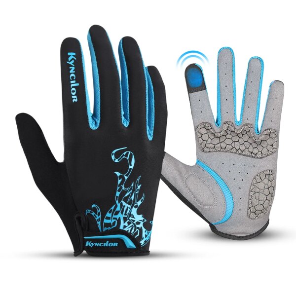 Guantes de carreras para Motocross, guantes para pantalla táctil, para bicicleta de montaña, seguridad, motocicleta, ciclismo, deporte, nuevo dedo completo