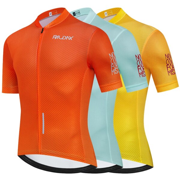 Raudax hombres ciclismo Jersey MTB Maillot bicicleta camisa Jersey para descensos de alta calidad Pro equipo Gobikeful Raphaful bicicleta ropa