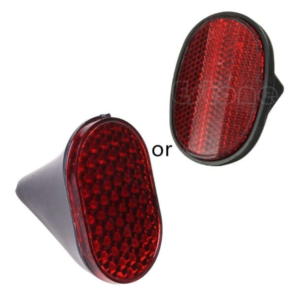 Guardabarros trasero rojo para bicicleta, Reflector de advertencia de seguridad, guardabarros trasero para ciclismo, nuevo