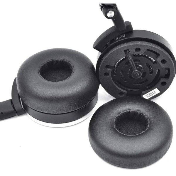 Reemplazo de 1 par de almohadillas para auriculares AKG K450 K452 K451 Q460 K480NC, almohadillas para auriculares, cojín de espuma negro