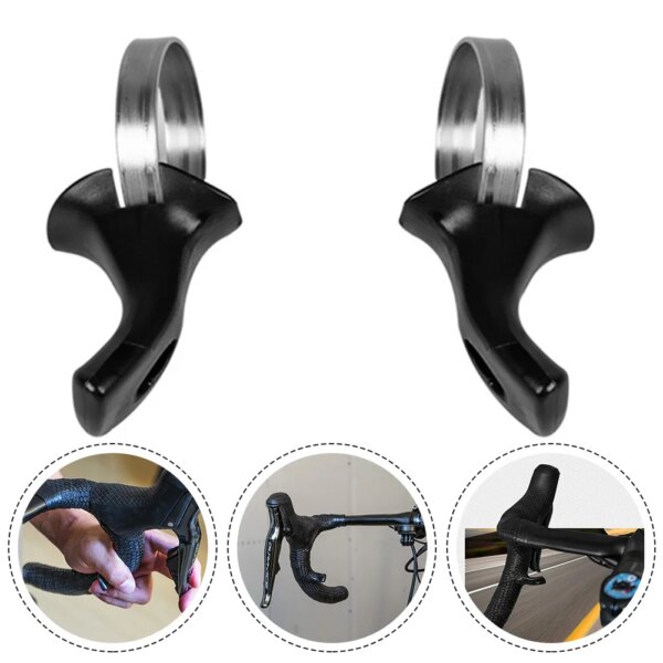 Empuñaduras para pulgar para bicicleta de carretera, sistema de agarre sobre el pulgar, mango de descanso, accesorios para bicicleta de carretera