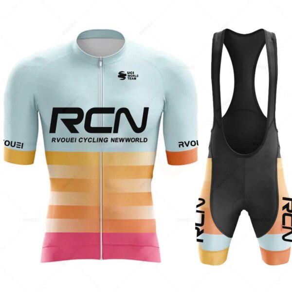 Ropa De bicicleta RCN 2023, Jersey De Ciclismo, Ropa De Ciclismo De verano De manga corta, camisetas De Ciclismo MTB, pantalones cortos, Maillot Ciclismo