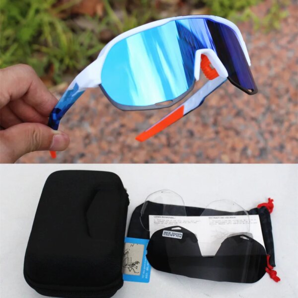 S3 gafas de sol polarizadas para deportes al aire libre MTB bicicleta de montaña Ciclismo Gafas Peter Gafas Ciclismo