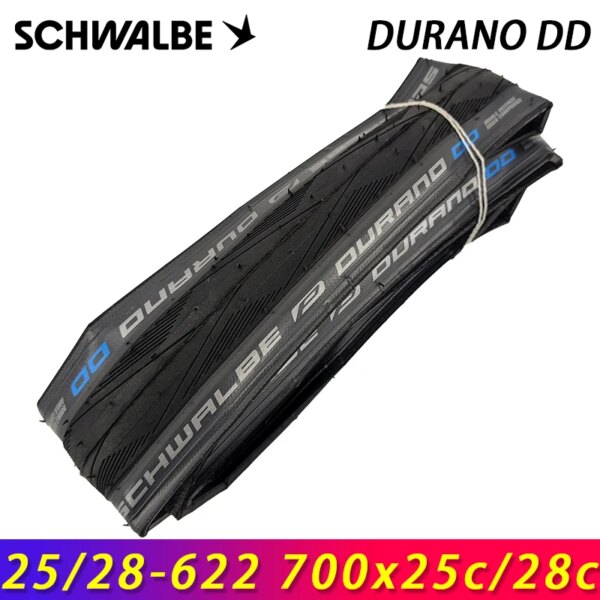 SCHWALBE Original DURANO DD 700x25c 700x28c neumático plegable para entrenamiento de bicicleta de carretera desplazamientos neumáticos de bicicleta piezas de ciclismo