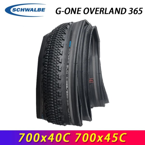 SCHWALBE Original G-ONE OVERLAND 365 neumático de bicicleta sin cámara para todas las estaciones grava MTB XC piezas de ciclismo todoterreno