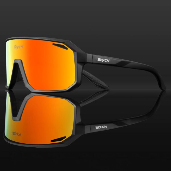 SCVCN Gafas de ciclismo Gafas de sol para ciclismo UV400 Gafas deportivas para hombres MTB Gafas para exteriores Gafas para bicicletas Gafas de sol para mujeres Oculares