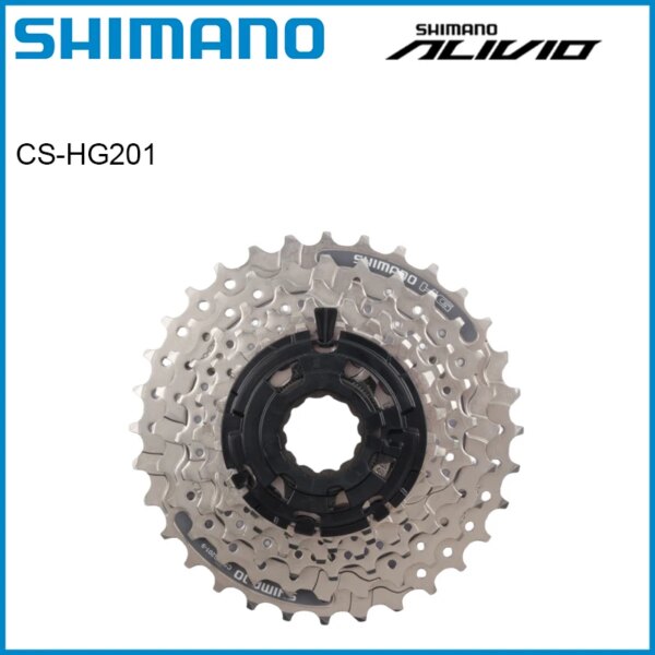 SHIMANO ALTUS CS HG201 9 velocidades 11-32T 11-34T 11-36T Piñón de Cassette plateado MTB