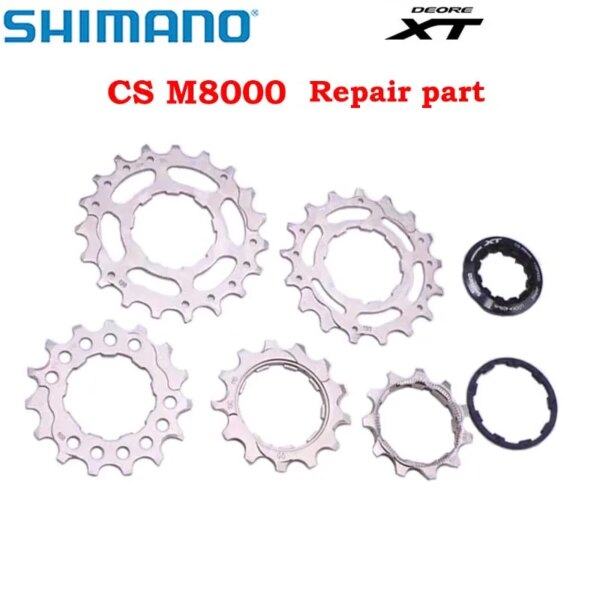 SHIMANO M8000 piñón de Cassette de 11 velocidades piezas de reparación originales de Japón pieza única 11T 13T 15T 17T 19T M7000 HG700 HG800
