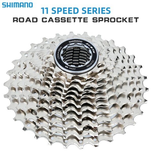 SHIMANO Ultegra CS R8000 R7000 rueda libre de bicicleta de carretera 11 velocidades 12-25T 11-28T 11-30T 11-32T HG700 11-34T piñón de Cassette Original