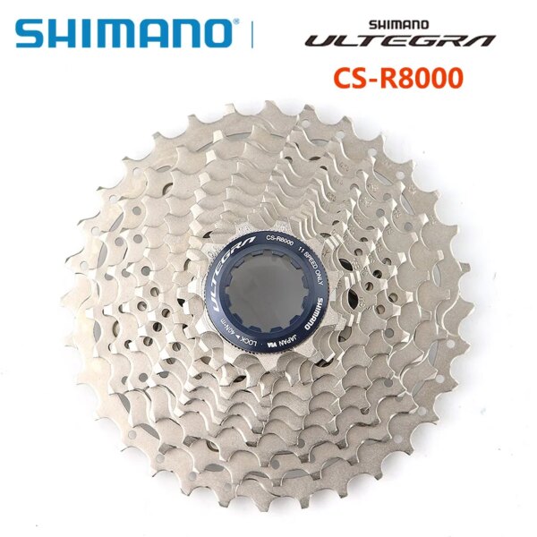 SHIMANO Ultegra CS R8000 bicicleta de carretera rueda libre 11 velocidades 11-28T 11-30T 11-32T R8000 piñón de Cassette Shimano productos genuinos