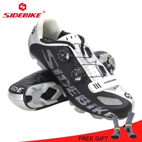 SIDEBIKE MTB Zapatos hombres bloqueo Ciclismo Zapatos montaña bicicleta zapatillas profesional atlético sapatilha Zapatos Mtb Hombre Ciclismo