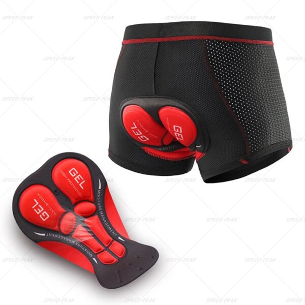 SPEEDPEAK bicicleta calzoncillos boxer para hombre bragas pantalones cortos de ciclismo envío gratis negro bicicleta Gel ciclismo jersey motocross transpirable