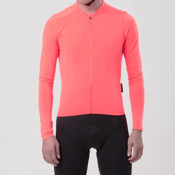 SPEXCEL todo nuevo equipo profesional aerotérmico polar ciclismo jersey manga larga invierno Lycra cepillado camiseta de ciclismo sin costuras