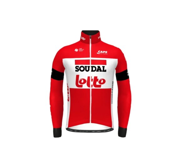 PRIMAVERA VERANO 2022 LOTTO SOUDAL EQUIPO SÓLO JERSEY DE CICLISMO DE MANGA LARGA ROPA DE CICLISMO TALLA XS-4XL