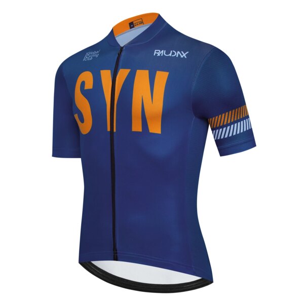 SYN RAUDAX-Camiseta de ciclismo para hombre, camisetas Anti-UV para ciclismo, transpirables, para carreras deporte, Mtb, ropa de ciclismo, verano 2024