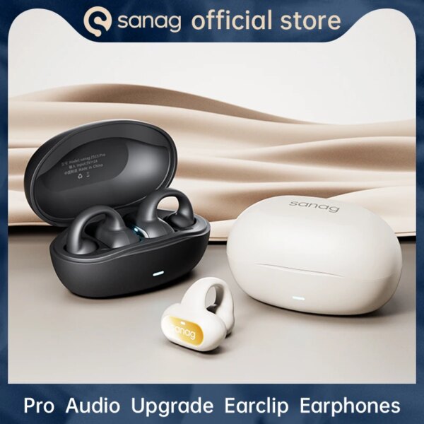 Sanag Z51S Pro auriculares de conducción de aire Bluetooth 5,3 auriculares deportivos IPX5 impermeables APP Control auriculares inalámbricos TWS