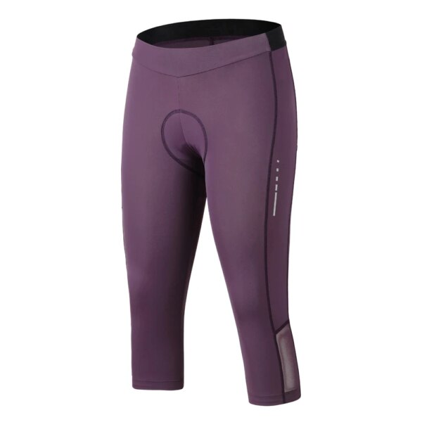 Santic pantalones cortos de ciclismo para mujer Primavera Verano Pro fit 4D acolchado pantalones cortos reflectantes MTB transpirables