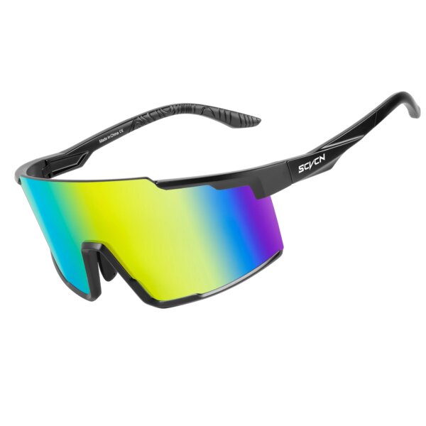 Scvcn Gafas de Ciclismo Bicicleta para Deportes al Aire Libre Gafas de Sol MTB Gafas de Carretera Gafas de Bicicleta para Hombres Mujeres fotocromáticas UV400