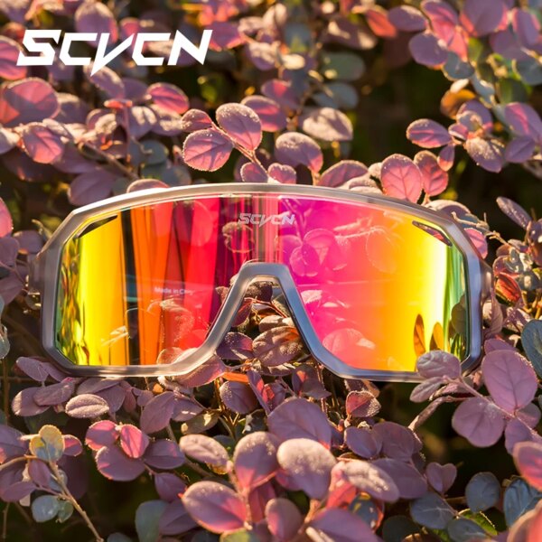 Scvcn-Gafas fotocromáticas para ciclismo, gafas de sol para bicicleta MTB, gafas deportivas, gafas para montar, gafas para correr, protección UV400 para bicicleta