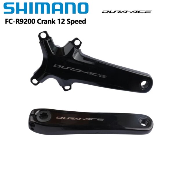 Manivela Shimano DURA-ACE R9200 lado izquierdo lado derecho 170MM 172,5 MM 12 manivela de bicicleta de carretera de velocidad solo manivela derecha 170MM 12 s