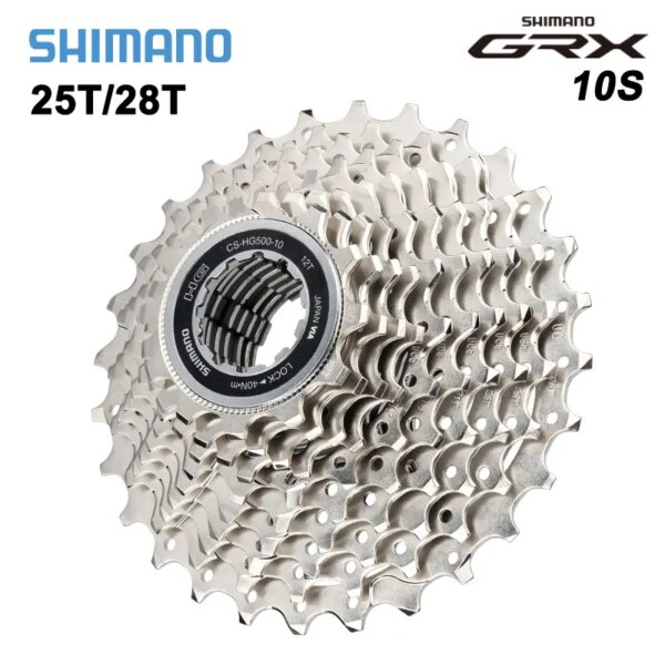 Shimano Deore CS HG500 10 velocidades volante piñón de Cassette CS-HG500 11-25T 12-28T 10V piñón para 4700 4600 5700