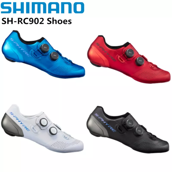 Shimano RP901 RC902 bicicleta de carretera de carbono zapatos de ciclismo SH-RP901 SH-RC902 hombres mujeres ciclismo zapatilla