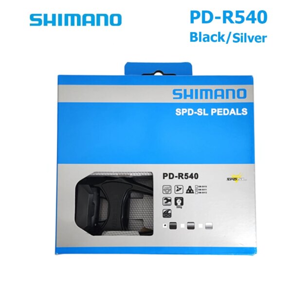 Shimano-Pedal de bicicleta de carretera PD-R540, Pedal de bloqueo automático, accesorios para bicicleta de carretera, pedales SH11, Pedal de bloqueo de ciclismo